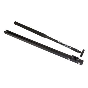 Optiparts Tiller With Deluxe Extension - Black