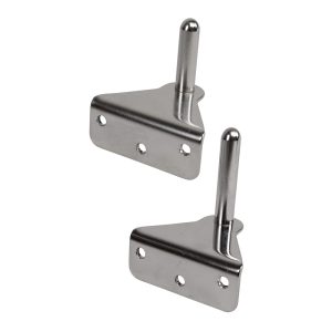 Optiparts Optimist transom fittings with 8mm pin (no backplates)
