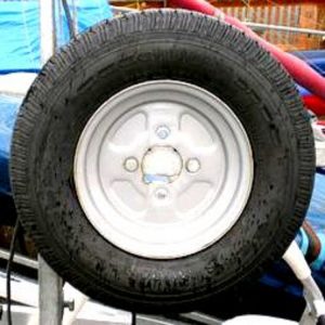 Ovington Spare 10" trailer wheel