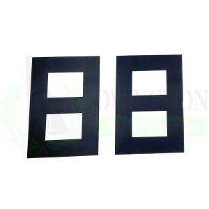 Digital 8 Sail Number 12in - Black