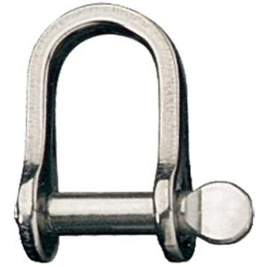 Ronstan D shackle 4.0mm coined