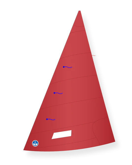 North Mirror Jib MJ-4 - Red
