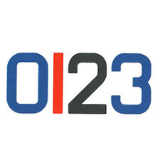 Sail Numbers 300mm Red