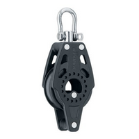 Harken 40 mm Carbo Block: Shackle Swivel & Becket
