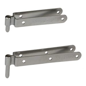 Optiparts Rudder Fittings - one long, one short