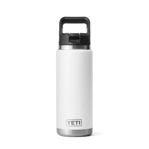 YETI Rambler 26 Oz Straw Bottle - White