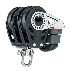 Harken 57mm Triple Ratchet Block — Swivel, Cam Cleat